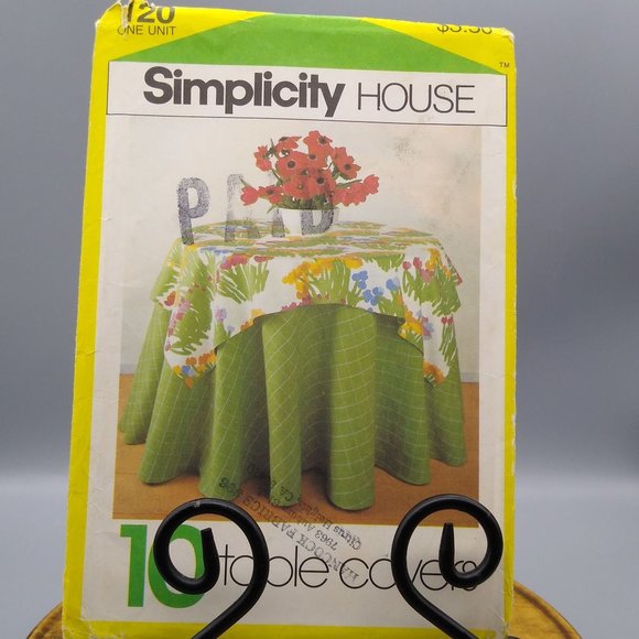 UNCUT Vintage Sewing PATTERN Simplicity House 120 One Unit, 1981 Crafts Covers - Picture 1 of 2